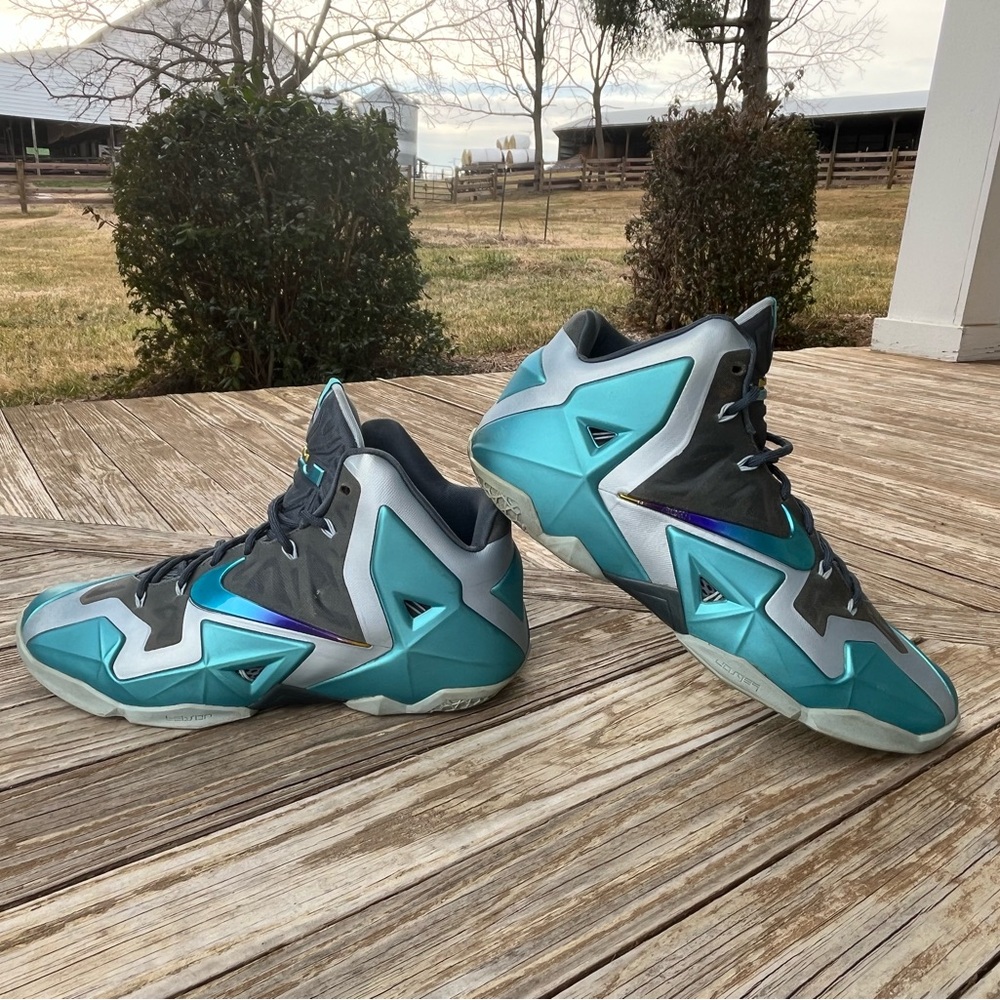 Nike LeBron 11 'Armory Slate' - Size Men’s 11.5 - Picture 3 of 10